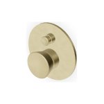 Zucchetti Sablier Bateria wannowo-natryskowa podtynkowa - element zewnętrzny Brushed British Gold PVD ZSL775.XP31