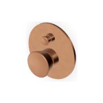 Zucchetti Sablier Bateria wannowo-natryskowa podtynkowa - element zewnętrzny Brushed Copper PVD ZSL775.XP91