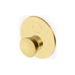 Zucchetti Sablier Bateria wannowo-natryskowa podtynkowa - element zewnętrzny Brushed Gold PVD ZSL776.XP41