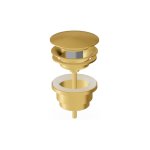 Zucchetti Sablier Korek klik-klak Brushed Gold PVD R97778.XP41