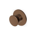 Zucchetti Sablier Mieszacz podtynkowy jednouchwytowy - element zewnętrzny Matt Chocolate PVD ZSL780.XSP21