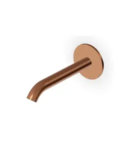 Zucchetti Sablier Wylewka ścienna podtynkowa 175 mm Brushed Copper PVD Z92265.XP91
