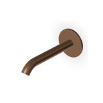 Zucchetti Sablier Wylewka ścienna podtynkowa 175 mm Matt Chocolate PVD Z92265.XSP21