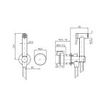Zucchetti Sablier Zawór bidetowy Brushed Stainless Steel ZSL417.X