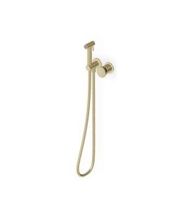 Zucchetti Sablier Bidetka - element zewnętrzny Brushed British Gold PVD ZSL417.XP31