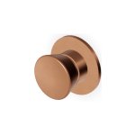 Zucchetti Sablier Zawór/przełącznik 2-drożny podtynkowy - element zewnętrzny Brushed Copper PVD Z94620.XP91