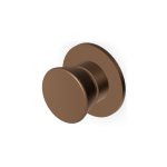 Zucchetti Sablier Zawór/przełącznik 2-drożny podtynkowy - element zewnętrzny Matt Chocolate PVD Z94620.XSP21