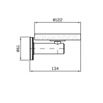 Zucchetti Savoir Mydelniczka naścienna ceramiczna ZAD310