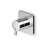Zucchetti Simply Beautiful Bateria natryskowa jednouchwytowa podtynkowa element zewnętrzny chrom ZSB126