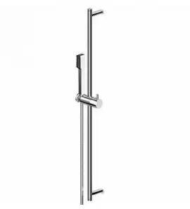 Zucchetti Soft Drążek prysznicowy 800 mm ze słuchawką i wężem chrom Z95215