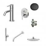 Zucchetti Zestaw Czarny gofrowany N1 Giil1 