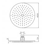 Zucchetti Zestaw Czarny gofrowany N1 Giil1 