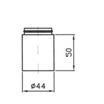 Zucchetti Zestaw podwyższający chrom  R99531