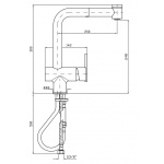 Zucchetti ZXS Bateria Zlewozmywakowa chrom ZXS367